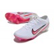 Nike Zoom Mercurial Vapor XV Elite FG Blanco Rosa