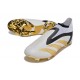 Zapatillas de fútbol adidas Predator Accuracy+ FG Blanco Oro Negro