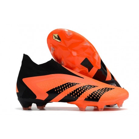 Zapatillas de fútbol adidas Predator Accuracy+ FG Equipo Solar Naranja Negro