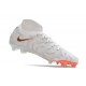 Botas Nike Phantom Luna Elite FG Blanco Negro Total Naranja