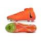 Botas Nike Phantom Luna Elite FG Guava Hielo Negro Total Naranja