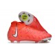 Botas Nike Phantom Luna Elite FG Carmesí Vivo Blanco