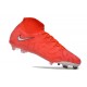 Botas Nike Phantom Luna Elite FG Carmesí Vivo Blanco