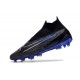 Nike Phantom Generative Texture GX Elite DF FG Negro Cromo Hyper Royal