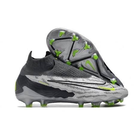 Nike Phantom Generative Texture GX Elite DF FG Gris Negro
