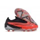 Nike Gripknit Phantom GX Elite FG Carmesí Vivo Negro Blanco