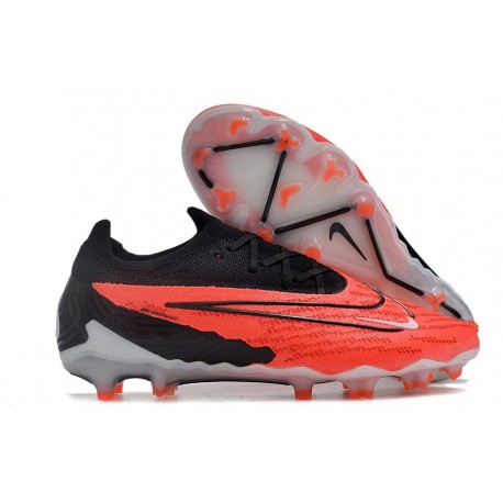 Nike Gripknit Phantom GX Elite FG Carmesí Vivo Negro Blanco
