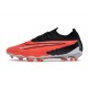 Nike Gripknit Phantom GX Elite FG Carmesí Vivo Negro Blanco