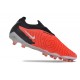 Nike Gripknit Phantom GX Elite FG Carmesí Vivo Negro Blanco