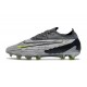 Nike Gripknit Phantom GX Elite FG Gris Negro