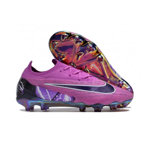 Nike Gripknit Phantom GX Elite FG Violeta Negro