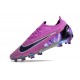 Nike Gripknit Phantom GX Elite FG Violeta Negro