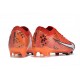 Nike Air Zoom Mercurial Vapor 15 Elite FG MDS Carmesí Claro Marfil Claro Mandarina Viva