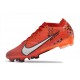 Nike Air Zoom Mercurial Vapor 15 Elite FG MDS Carmesí Claro Marfil Claro Mandarina Viva