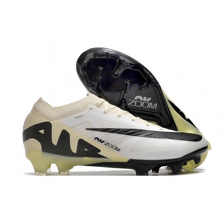 Nike Air Zoom Mercurial Vapor 15 Elite FG Blanco Negro