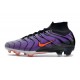 Nike Air Zoom Mercurial Superfly 9 Elite FG TN Violeta Negro