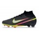 Nike Air Zoom Mercurial Superfly 9 Elite FG Negro Plateado de Muchos