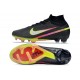 Nike Air Zoom Mercurial Superfly 9 Elite FG Negro Plateado de Muchos