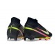 Nike Air Zoom Mercurial Superfly 9 Elite FG Negro Plateado de Muchos