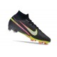 Nike Air Zoom Mercurial Superfly 9 Elite FG Negro Plateado de Muchos