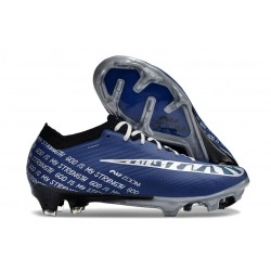 Nike Air Zoom Mercurial Vapor 15 Elite FG Azul Argento