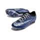 Nike Air Zoom Mercurial Vapor 15 Elite FG Azul Argento