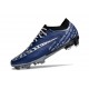 Nike Air Zoom Mercurial Vapor 15 Elite FG Azul Argento