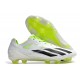 Botas Adidas X Crazyfast+ FG Blanco Negro Limón Lúcido