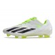 Botas Adidas X Crazyfast+ FG Blanco Negro Limón Lúcido