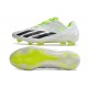 Botas Adidas X Crazyfast+ FG Blanco Negro Limón Lúcido