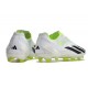 Botas Adidas X Crazyfast+ FG Blanco Negro Limón Lúcido
