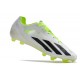 Botas Adidas X Crazyfast+ FG Blanco Negro Limón Lúcido