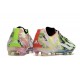 Botas Adidas X Crazyfast+ FG Limón Lúcido Blanco Solar Rojo
