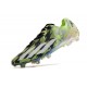 Botas Adidas X Crazyfast+ FG Limón Lúcido Blanco Solar Rojo