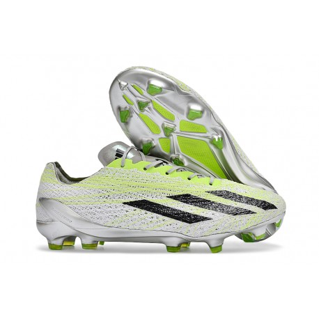 Botas Adidas X Crazyfast Strung+ FG Verde Blanco Negro