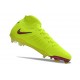 Botas Nike Phantom Luna Elite FG Amarillo Rojo
