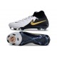Zapatos Nike Phantom Luna II Elite FG Blanco Negro Mtlc Dorado Moneda