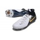 Zapatos Nike Phantom Luna II Elite FG Blanco Negro Mtlc Dorado Moneda
