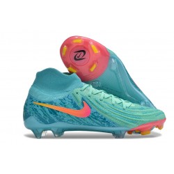 Zapatos Nike Phantom Luna II Elite FG Verde Resplandor Negro