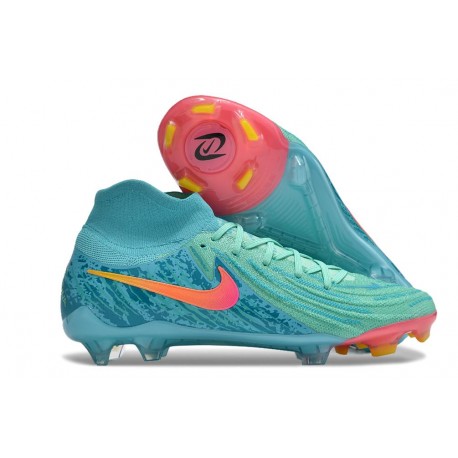 Zapatos Nike Phantom Luna II Elite FG Verde Resplandor Negro