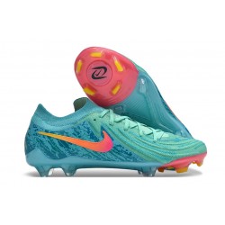 Bota Nike Phantom Luna 2 Elite FG LV8 Verde Resplandor Negro
