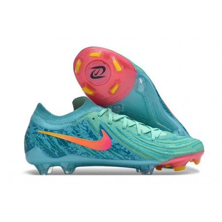 Bota Nike Phantom Luna 2 Elite FG LV8 Verde Resplandor Negro