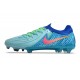 Bota Nike Phantom Luna 2 Elite FG Azul Rosa