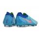 Bota Nike Phantom Luna 2 Elite FG Azul Rosa