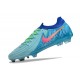 Bota Nike Phantom Luna 2 Elite FG Azul Rosa
