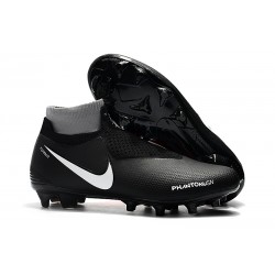 Botas de Fútbol Nike Phantom Vision Elite DF FG Negro Rojo