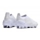 adidas Predator Elite Sin Cordones FG Blanco Plateado Met