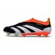 adidas Predator Elite Sin Cordones FG Negro Blanco Rojo