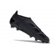 adidas Predator Elite Sin Cordones FG Negro Carbón