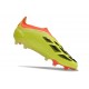 adidas Predator Elite Sin Cordones FG Amarillo Negro Rojo